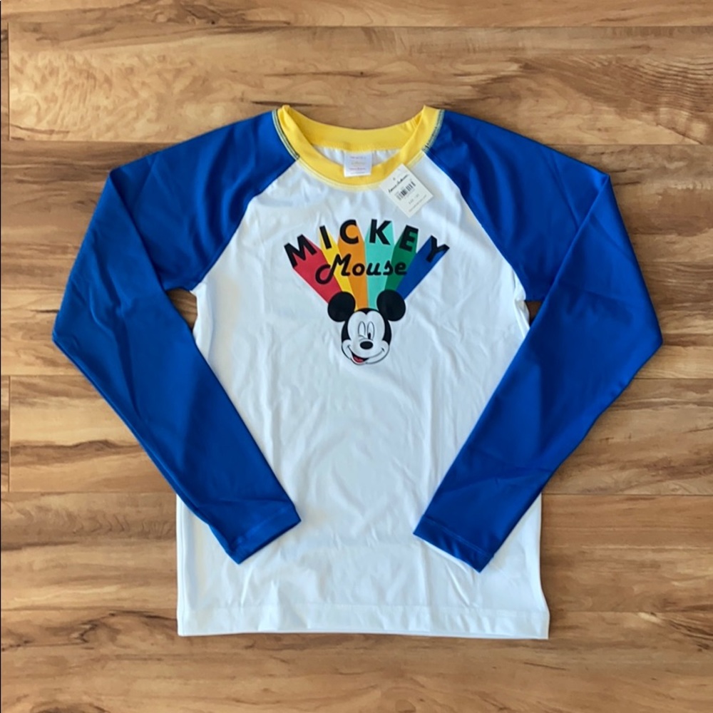 Hanna Andersson  Mickey Mouse Sunblock Rash Guard